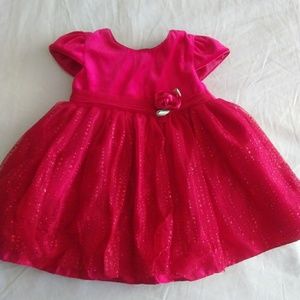 12mo Red Party dress